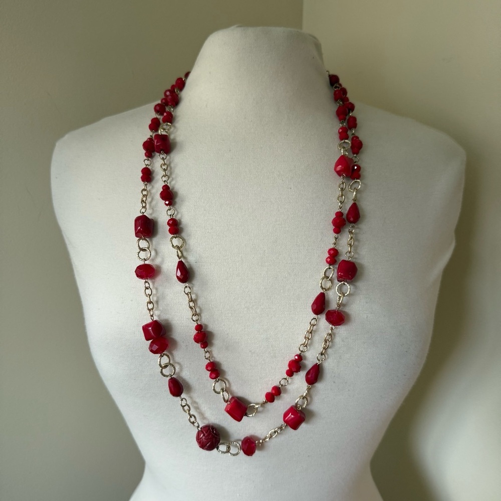 1970s‎ Glass Necklace